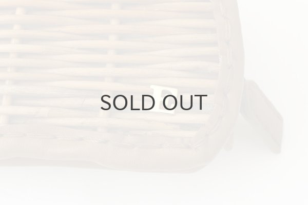 画像5: 牛ソフト 籐付き長財布　E金具 (BG） (5)