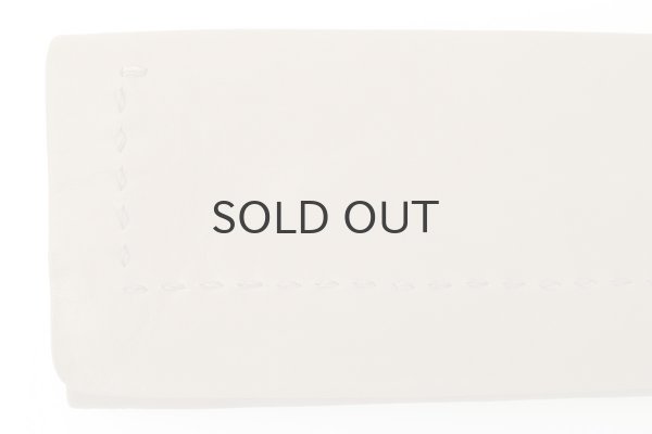 画像7: 牛ソフトレザー ステッチ ソフト長財布（BE） (7)