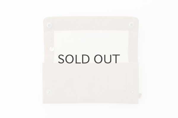 画像5: 牛ソフトレザー ステッチ ソフト長財布（BE） (5)