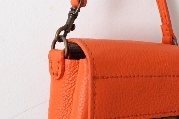 画像6: フニュ・シュリンク 籐付きミニサイフ (OR) (6)