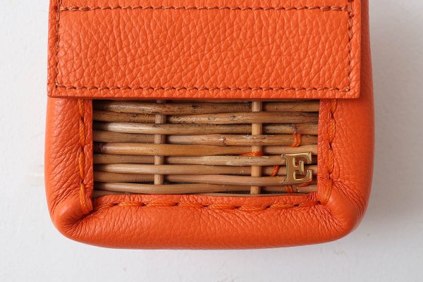 画像5: フニュ・シュリンク 籐付きミニサイフ (OR) (5)