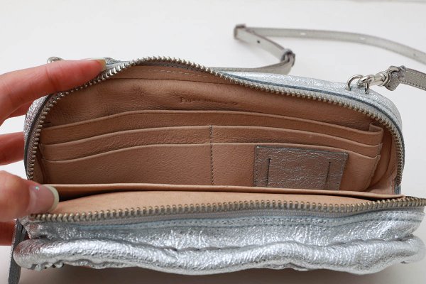 画像7: ソフトメタリック 籐付き長財布 E金具 (SV） (7)