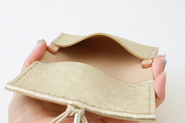 画像6: ソフトメタリック カード入れ (35532:GD) (6)