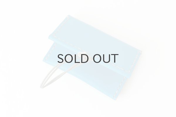 画像5: ベルトレザー カード入れ (35637:BL) (5)