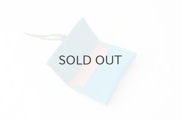 画像7: ベルトレザー カード入れ (35637:BL) (7)