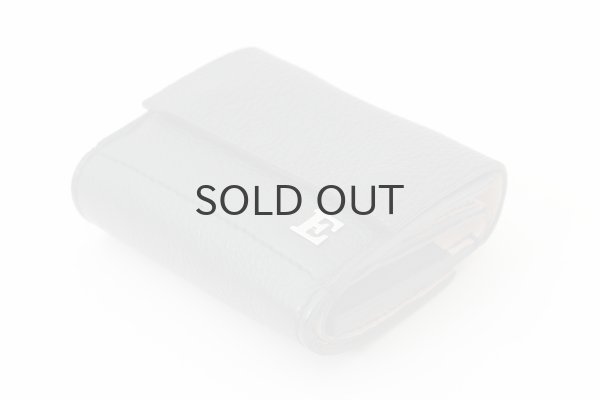 画像3: フニュシュリンク E金具 三つ折り財布 (BK) (3)