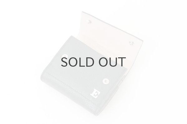 画像5: フニュシュリンク E金具 三つ折り財布 (BK) (5)