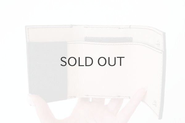 画像6: フニュシュリンク E金具 三つ折り財布 (BK) (6)