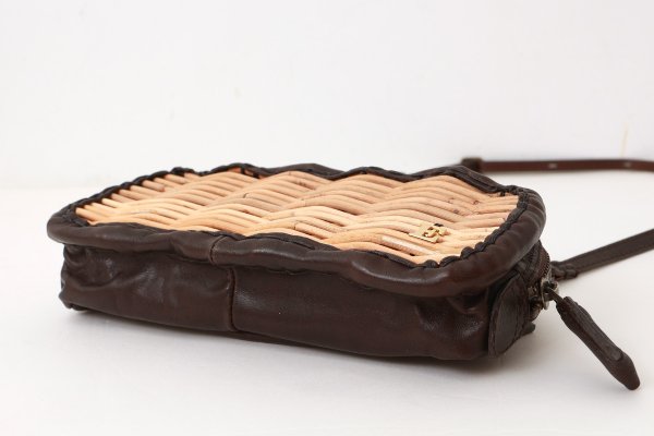 画像6: 牛ソフト籐付き長財布 E金具 (CHO） (6)