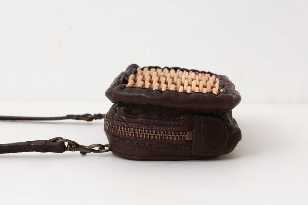 画像3: 牛ソフト籐付き長財布 E金具 (CHO） (3)