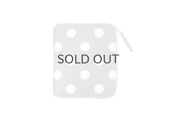 画像1: CDG WALLET Polka Dots Printed (BK) (1)
