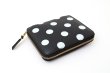 画像4: CDG WALLET Polka Dots Printed (BK) (4)