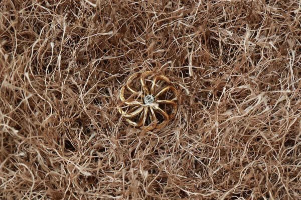 画像3: 別注!! ポリモール ニットクロッシェ (LBR) (3)