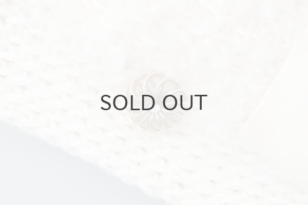 画像3: 別注!! モヘアループ ニットクロッシェ フェルトリボン付き (WH) (3)