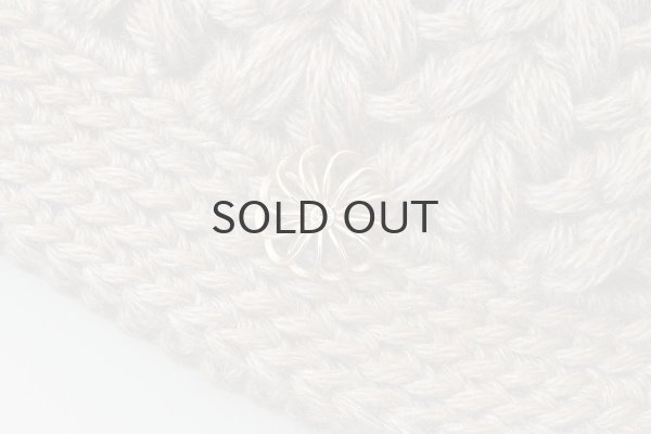 画像3: 別注!! ボーボリー ニットクロッシェ フェルトリボン付き  (BR)  (3)