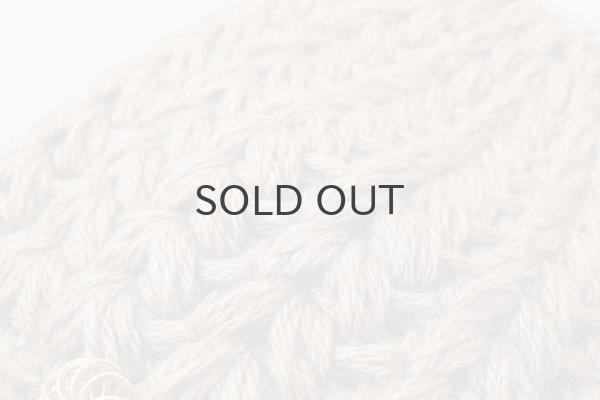 画像6: 別注!! ボーボリー ニットクロッシェ フェルトリボン付き  (BR)  (6)