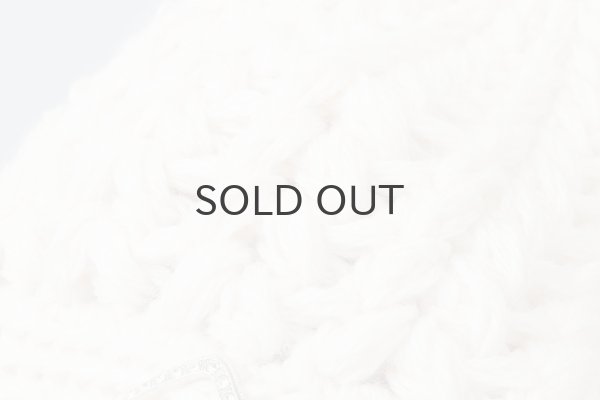 画像5: 別注!! ボーボリー ニットクロッシェ (WH)  (5)