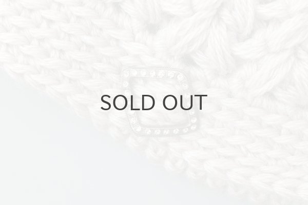 画像3: 別注!! ボーボリー ニットクロッシェ フェルトリボン付き  (LGY)  (3)