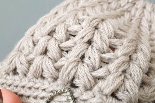 画像6: 別注!! ボーボリー ニットクロッシェ フェルトリボン付き  (LGY)  (6)