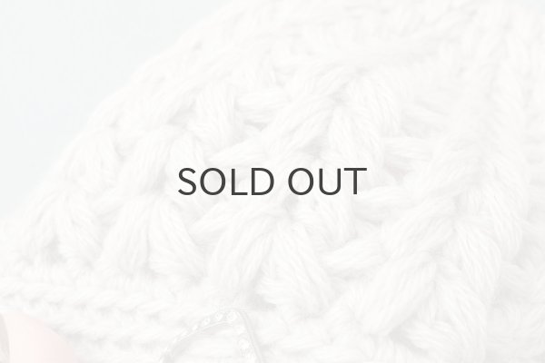 画像6: 別注!! ボーボリー ニットクロッシェ フェルトリボン付き  (LGY)  (6)