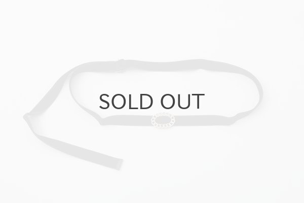 画像1: 別注!! チェーンバックル リボンベルト (1)