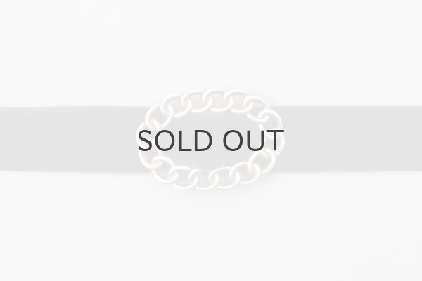 画像2: 別注!! チェーンバックル リボンベルト (2)