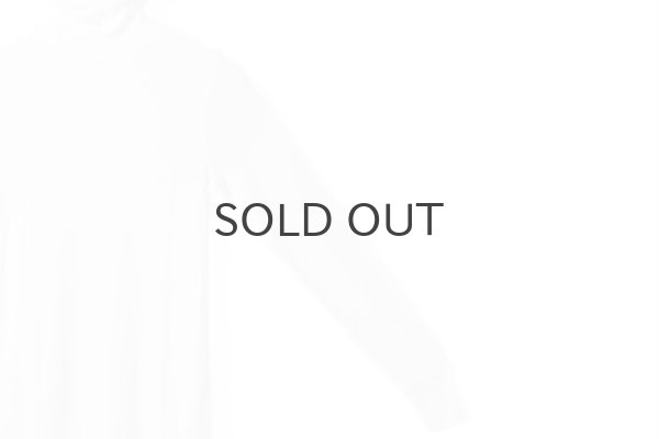 画像4: 60/-フライス タートルネックプルオーバー（6520:WH） (4)