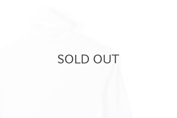 画像7: 60/-フライス タートルネックプルオーバー（6520:WH） (7)