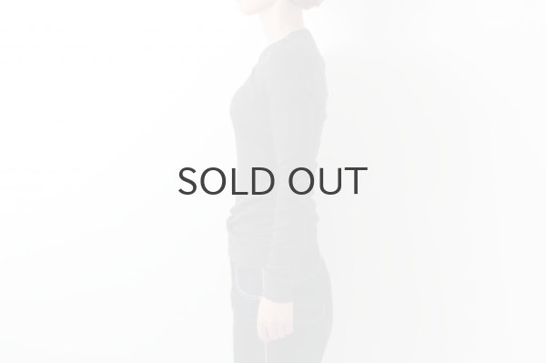 画像8: 40/一丸胴テレコ クルーネック長袖プルオーバー (6014:SX) (8)