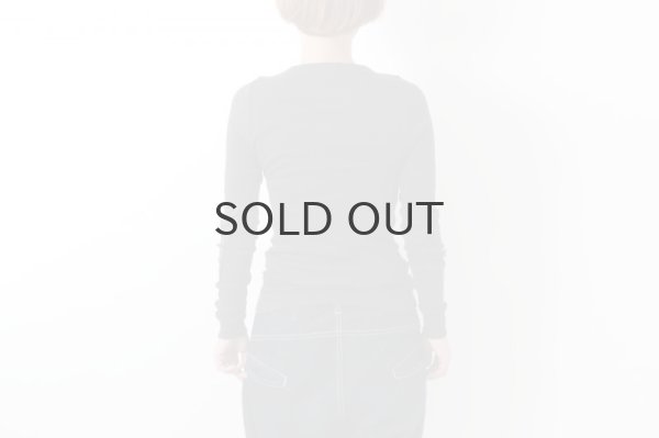 画像9: 40/一丸胴テレコ クルーネック長袖プルオーバー (6014:SX) (9)