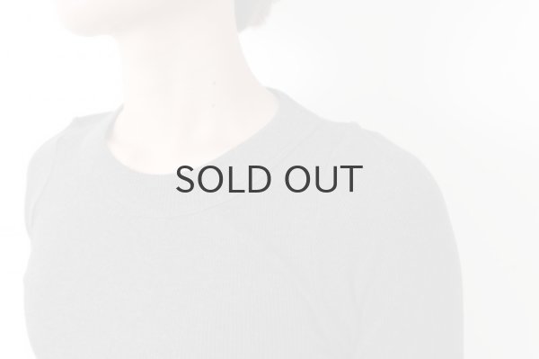 画像10: 40/一丸胴テレコ クルーネック長袖プルオーバー (6014:SX) (10)