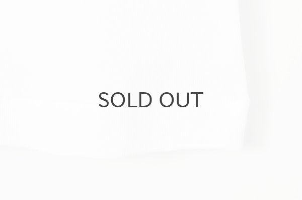 画像5: 40/-丸胴テレコ ノースリーブプルオーバー(6388:WH) (5)