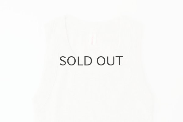 画像4: 40/-丸胴テレコ ノースリーブプルオーバー(6388:OTM) (4)