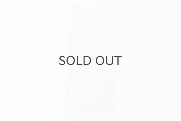 画像3: 40/-丸胴テレコ ノースリーブプルオーバー(6388:OTM) (3)