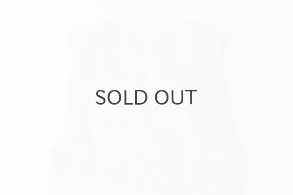 画像7: 40/-丸胴テレコ ノースリーブプルオーバー(6388:OTM) (7)