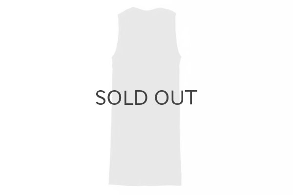 画像3: 40/一丸胴テレコ ノースリーブプルオーバー（6388:BK） (3)