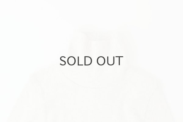 画像4: 40/- 丸胴テレコ 五分袖タートルプルオーバー(6208:OTM) (4)