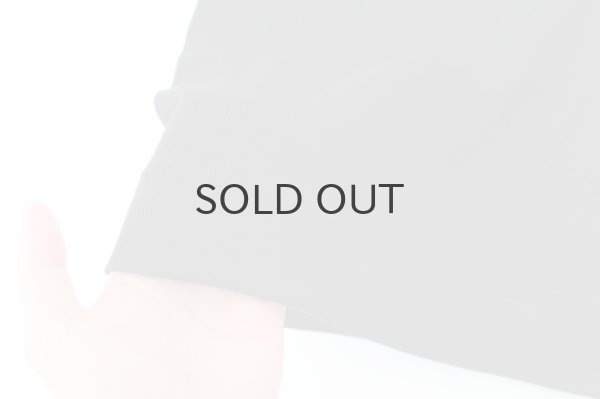 画像7: 40/一丸胴テレコ ノースリーブプルオーバー（6388:BK） (7)