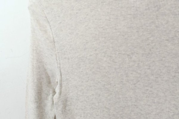 画像3: 40/-丸胴テレコ タートルネックプルオーバー (6286:OTM) (3)