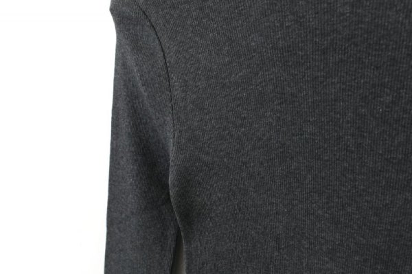 画像7: 40/ー丸胴テレコ タートルネックプルオーバー (6286:TDCH) (7)