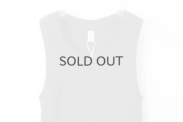 画像3: 40/-丸胴テレコ ノースリーブプルオーバー（6388:TCH） (3)