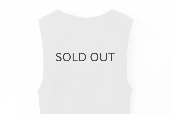 画像7: 40/-丸胴テレコ ノースリーブプルオーバー（6388:TCH） (7)