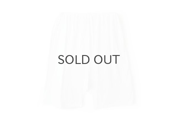 画像1: 60/-天竺キュロットパンツ (6263:WH) (1)