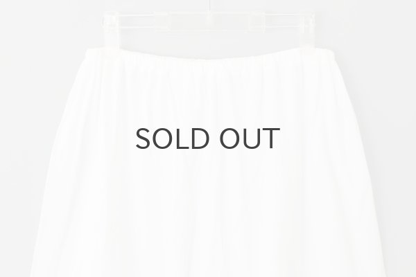 画像4: 60/-天竺キュロットパンツ (6263:WH) (4)