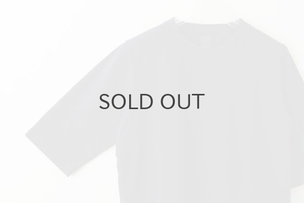画像4: 30/-天竺 6分袖Tシャツ(241-6370:NV) (4)