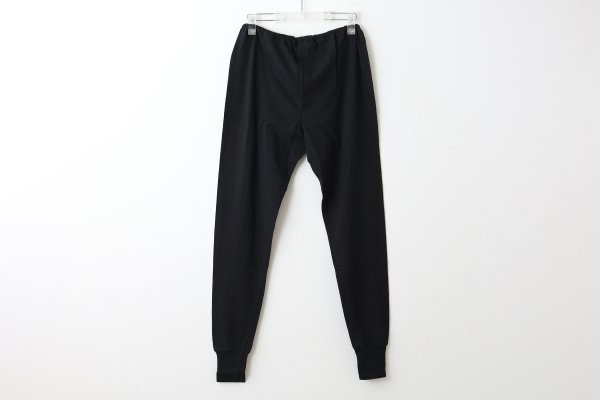 画像2: 60/1天竺 ロングPT (6540:BK) (2)