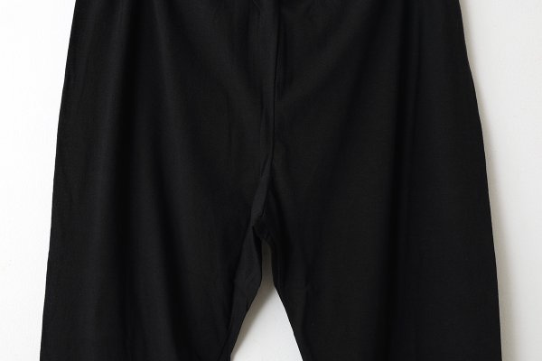 画像4: 60/1天竺 ロングPT (6540:BK) (4)