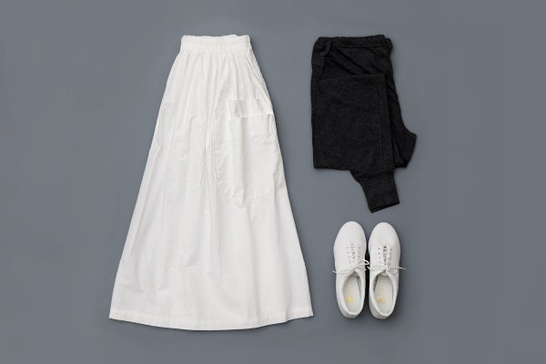 画像9: 60/1天竺 ロングPT (6540:BK) (9)