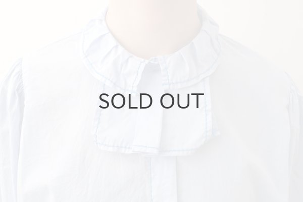 画像17: 80/1 ギンガム＆無地 BL リボン付 (BK) (17)