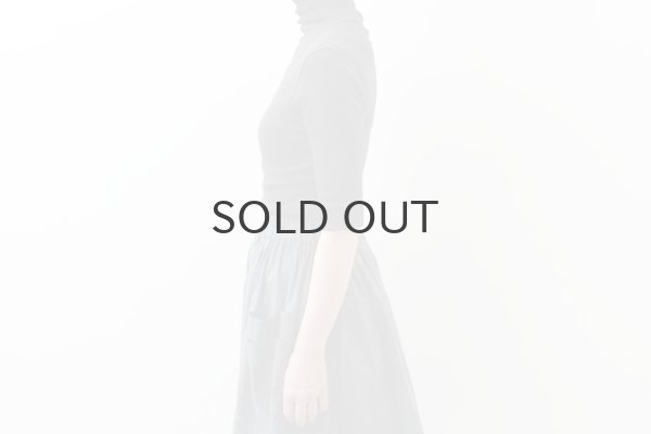 画像13: 40/- 丸胴テレコ 五分袖タートルプルオーバー(6208:OTM) (13)